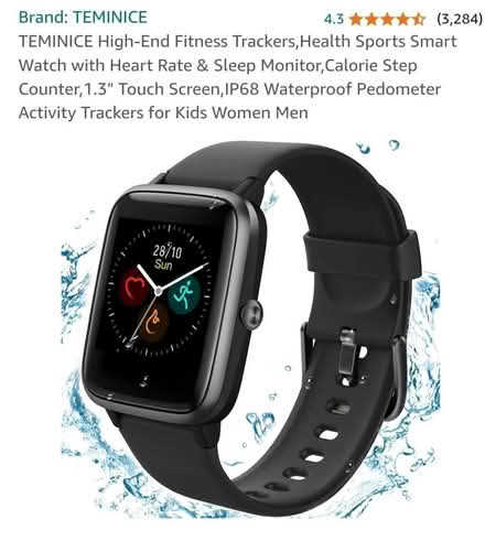 Photo of free Smart watch with charging cable (Brompton-on-Swale DL10) #1