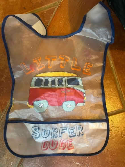Photo of free Paints, apron and sponges (Mytchett) #3