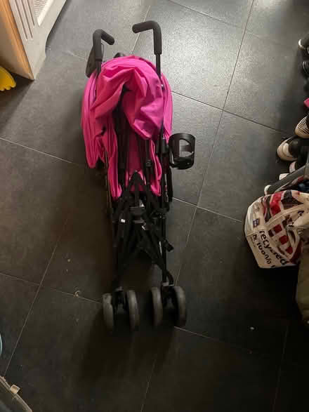 Photo of free Pink foldable pushchair (M9 Harpurhey) #1