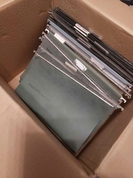 Photo of free Hanging files for filing cabinet (Carnforth LA5) #1