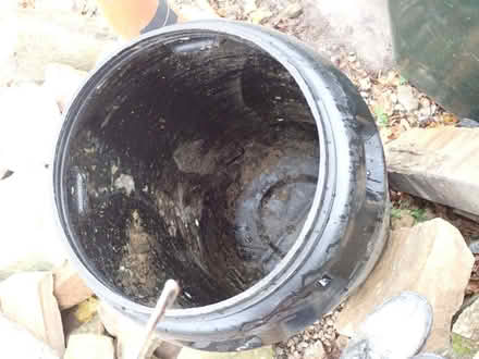 Photo of free Large plastic barrel (Fairfield LA1) #2