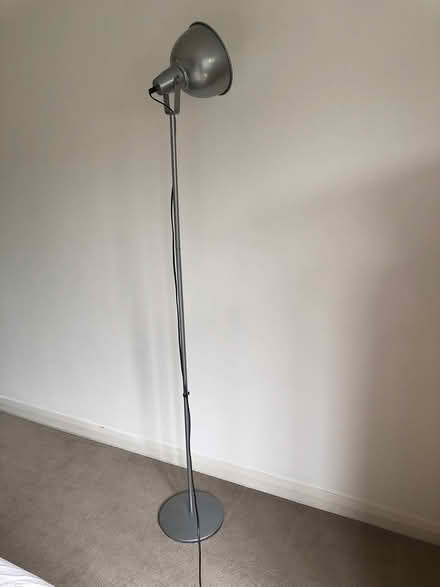 Photo of free Ikea aluminium lamp (Raynes park) #1