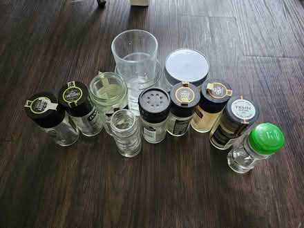 Photo of free Spice herbs jars + 3 glasses (W5) #1