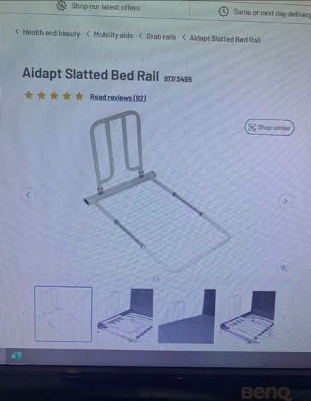 Photo of free Bed rail (S6 - Loxley/Malin Bridge) #2