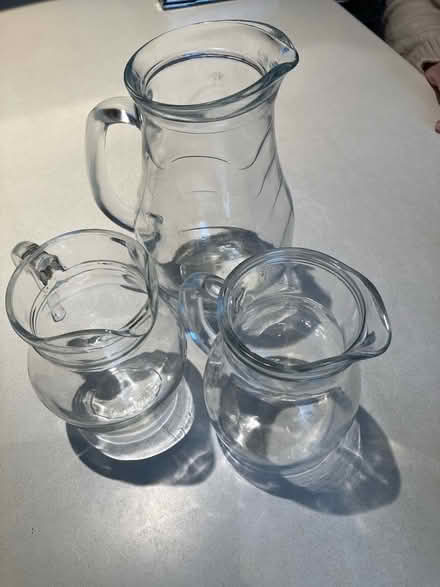 Photo of free 3 glass water jugs (Thurton NR14) #1