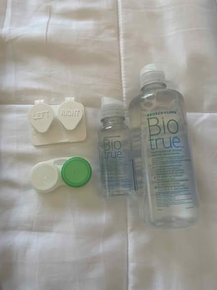 Photo of free Contact lens cases and solution (Westboro) #1