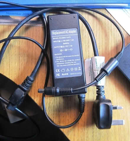 Photo of free Replacement A/C adapter (Palmer Park RG6) #2