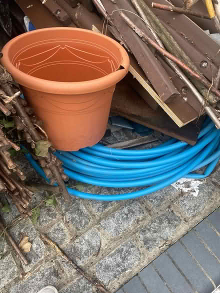 Photo of free Blue tubing - building material (london SE23) #1