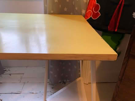 Photo of free Desk - yellow Formica, IKEA legs (Morningside/Comiston EH10) #2