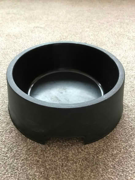 Photo of free Black Plastic Dog Bowl (Weymouth) #1