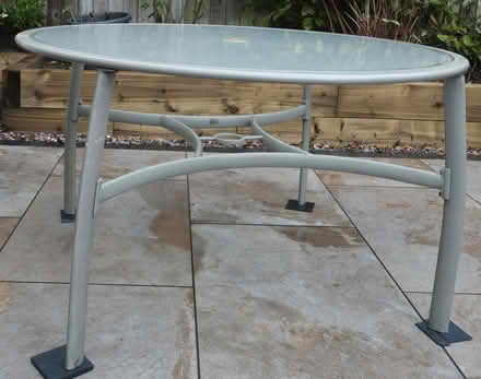 Photo of free 4 seater garden dining table (Taverham NR8) #1