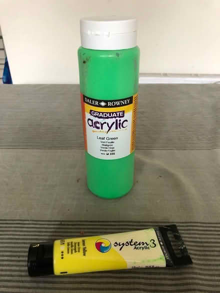 Photo of free Acrylic paint (Peckham) #1