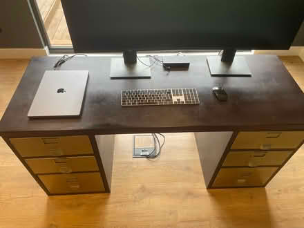 Photo of free Large MADE.com Metal Retro Desk (Stubbington PO14) #2
