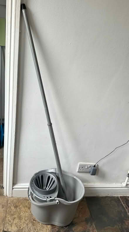 Photo of free Mop bucket & mop stick (Long Lawford CV23) #1