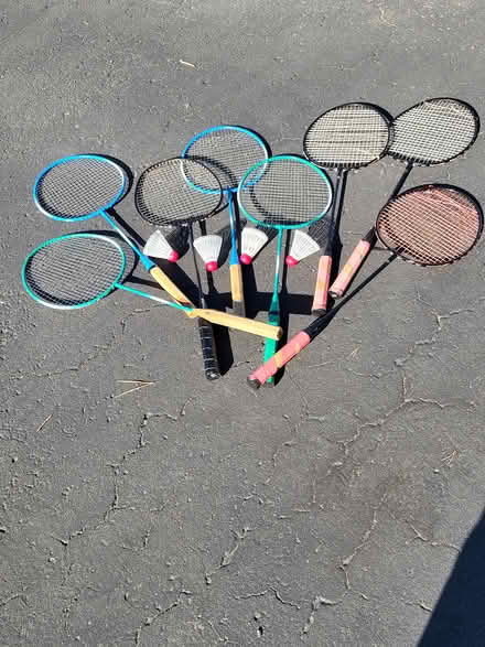 Photo of free Badminton rackets (Riverside and Hunt club) #1