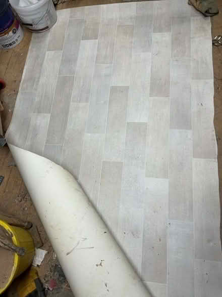 Photo of free Thick vinyl floor covering off-cut (Horsforth LS18) #2