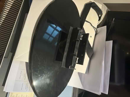 Photo of free Black Samsung tv with stand (Great bookham) #2