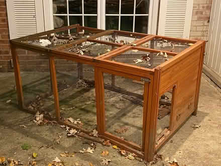 Photo of free Bunny cage/chicken coop (Oak Brook) #1