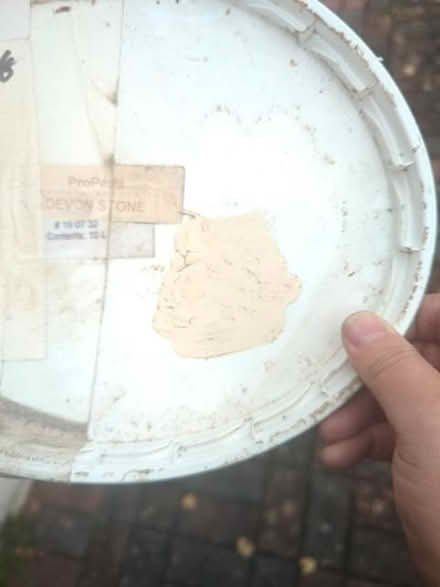 Photo of free 18 litres Masonry paint (Minchinhampton GL6) #2