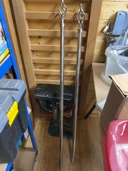 Photo of free Metal decorative curtain pole (Horsforth LS18) #2
