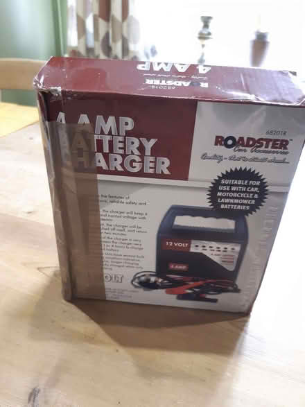 Photo of free Battery Charger for car, caravan etc (Kington) (Newton HR5) #1