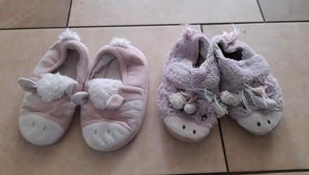 Photo of free Girls size 12-13 slippers (Littlehampton BN17 6) #1