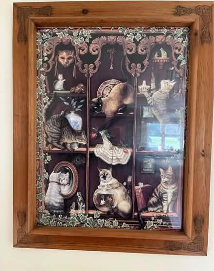 Photo of free American Folk Art Picture of Cats (Hilperton BA14) #1