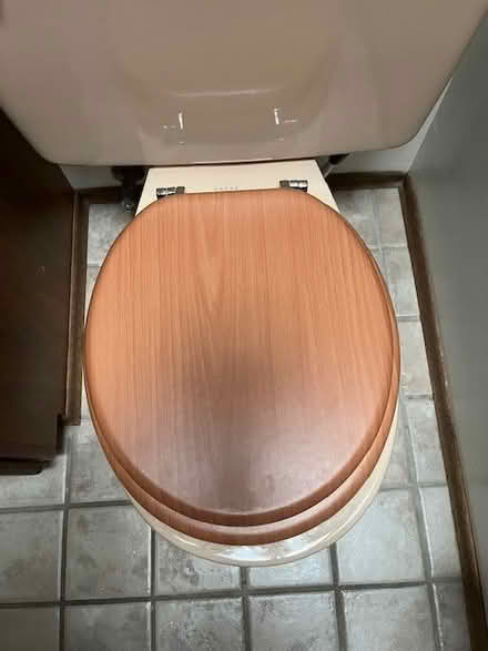 Photo of free Wood toilet seat (Shoreline) #2