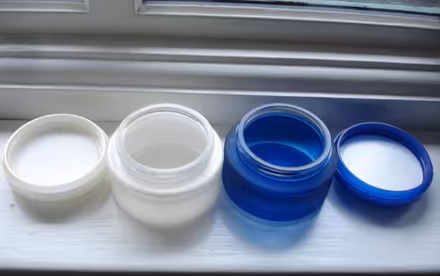 Photo of free Five glass jars with plastic lids (Sidcup DA14) #3