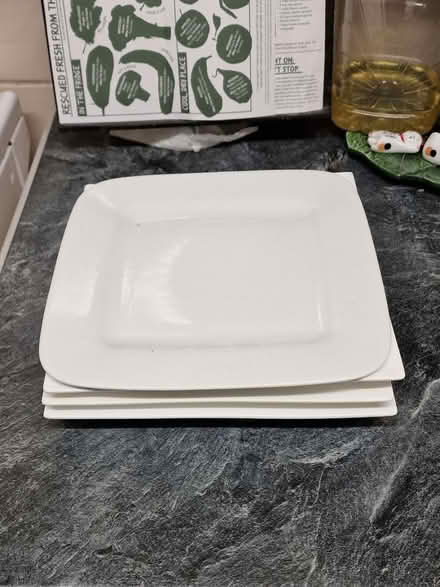 Photo of free 4x Square Plates (Barton/Headington, OX3) #1