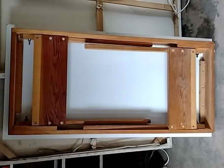 Photo of free Folding table, heavy duty, ideal crafts, etc (Malvern WR14) #1