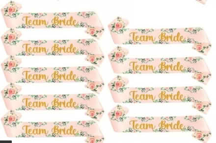 Photo of free team bride sash`s x 11 new (HD6 brighouse) #1