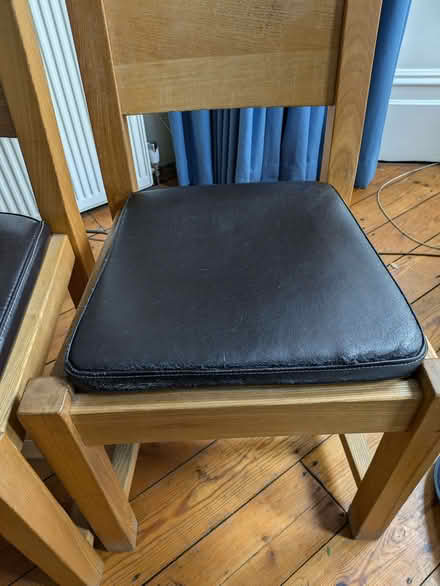 Photo of free 2 oak dining chairs (Colney Hatch N10) #2