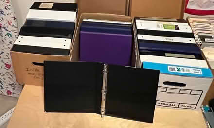 Photo of free 3-Ring Binders & misc inserts (Bothell - Canyon Park) #1