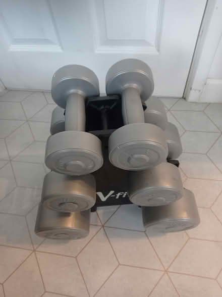 Photo of free Dumbbell set (GL2 Quedgeley, Gloucester) #2