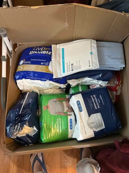 Photo of free XL Adult Male Incontinence Supplies (South Stafford) #1