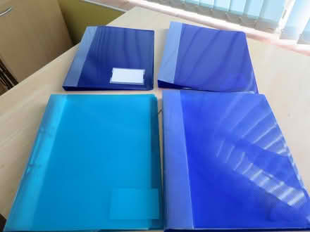 Photo of free Ring binders and punched pockets (Southdown) #1