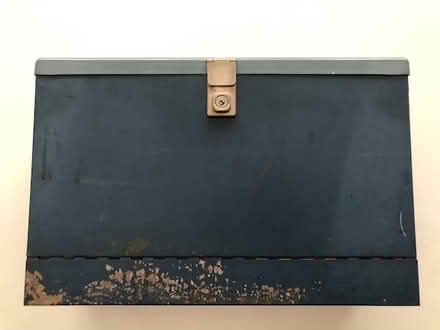 Photo of free Vintage Metal Document Storage Box (Ealing London) #2