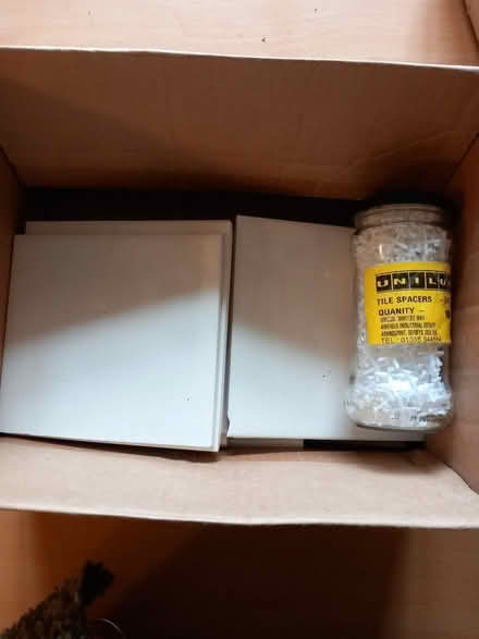 Photo of free White tiles and spacers (Glanmule SY16) #1