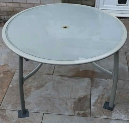 Photo of free 4 seater garden dining table (Taverham NR8) #2