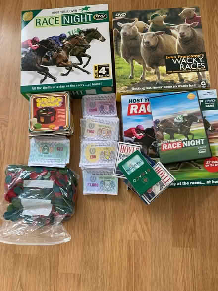 Photo of free Race night.Everything you need (Winyates West B98) #1