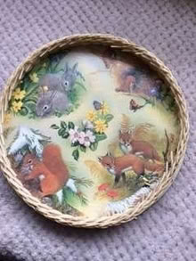Photo of free Pretty tray with animals on it (Malvern Wells WR14) #1