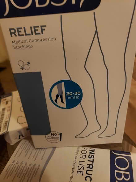 Photo of free compression socks 1 pair +1 sock (by Memorial Medical) #1