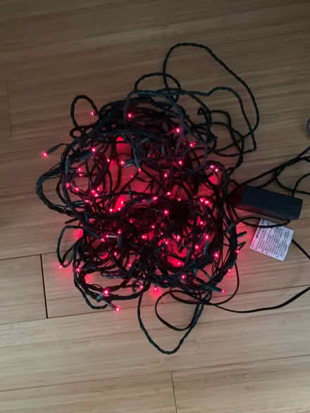 Photo of free Pink fairy lights (Elm Park RM12) #1