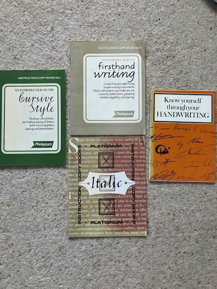 Photo of free Learning calligraphy booklets (Chalkhouse Green RG4) #1