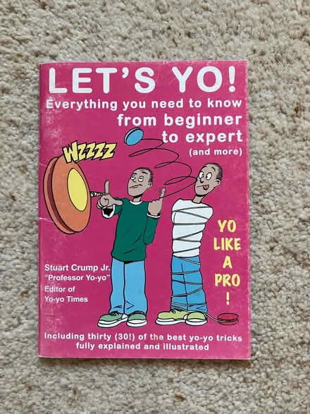 Photo of free Learn yo-yo tricks booklet (Chalkhouse Green RG4) #1