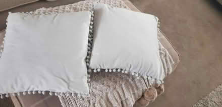 Photo of free Grey cushions (Stourport-on-Severn DY13) #1