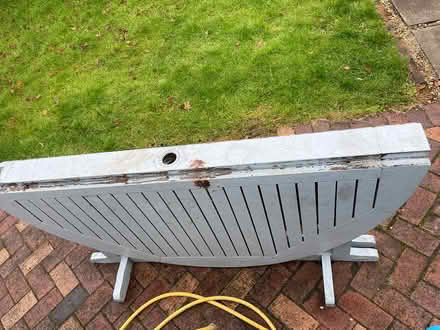 Photo of free Large garden table and 4 chairs (Cardiff CF14 Birchgrove) #2