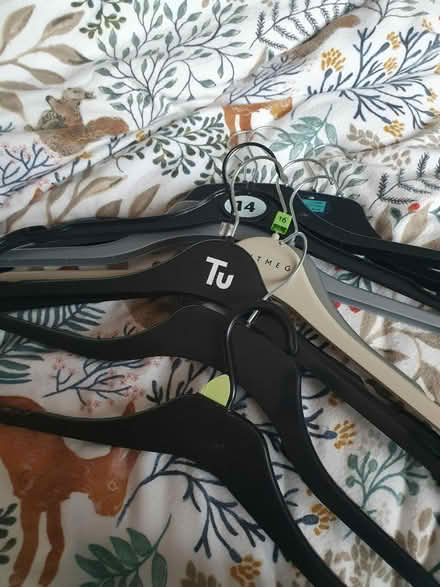 Photo of free 10 coat hangers (Leyland) #1