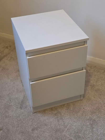 Photo of free Bedside cabinet - white (St Albans) #2